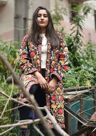 Ladies Embroidered Coat